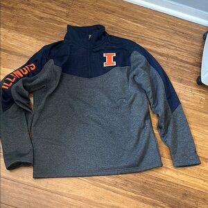 LAST CHANCE OFFER: Illinois Lightweight Gray and Blue Shirt Jacket